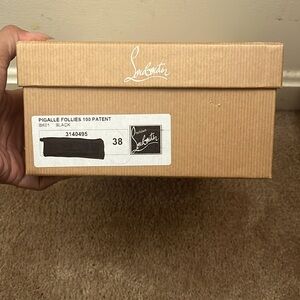 NW Christian Louboutin 
Pigalle 100MM Patent Leather Pumps
38 (8)